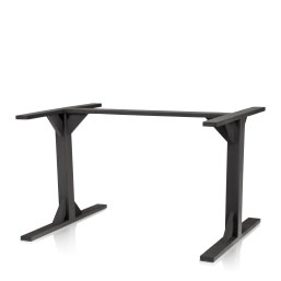 contemporary bases t style dining table base (set of two)